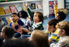 Children in a classroom